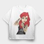 Princess Rockstar 3, Tricou Oversize Barbati (Unisex)