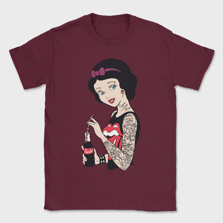 Princess Rockstar 2, Tricou Barbati (Unisex)