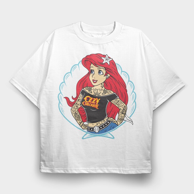 Princess Rockstar 11, Tricou Oversize Barbati (Unisex)