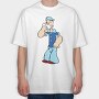 Popeye 17, Tricou Oversize Barbati (Unisex)