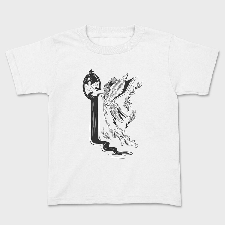 Fantasy Fairy Dark Nouveau Si, Tricou Copii