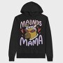 Female Dog With Sunglasses Malinois Mama, Hanorac Oversize Barbati (Unisex)
