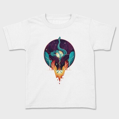 Fire And Water Concept, Tricou Copii