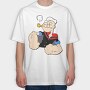 Popeye 16, Tricou Oversize Barbati (Unisex)
