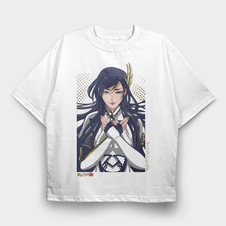 Brunhilde, Tricou Oversize Barbati (Unisex)