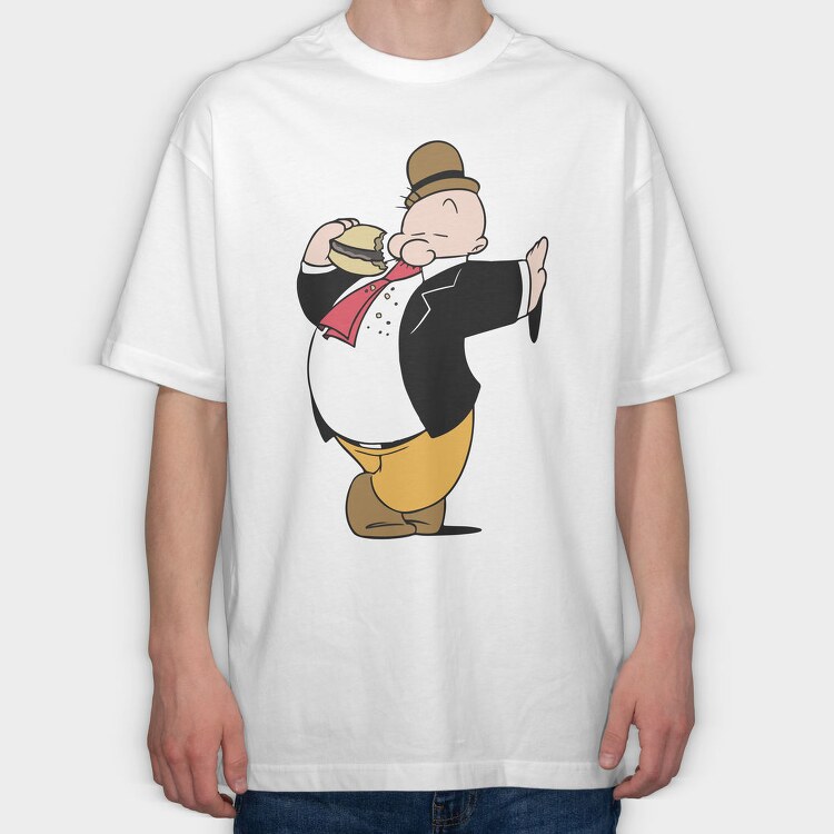 Popeye 2, Tricou Oversize Barbati (Unisex)