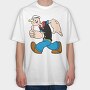 Popeye 14, Tricou Oversize Barbati (Unisex)