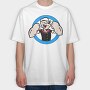 Popeye 8, Tricou Oversize Barbati (Unisex)