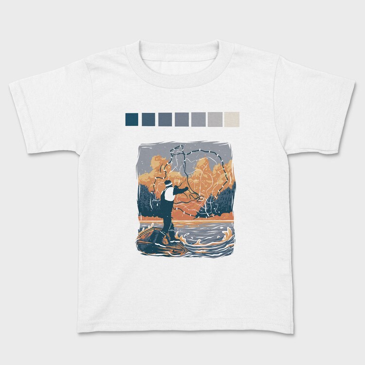 Fisherman Fish Net, Tricou Copii