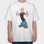 Popeye 12, Tricou Oversize Barbati (Unisex)