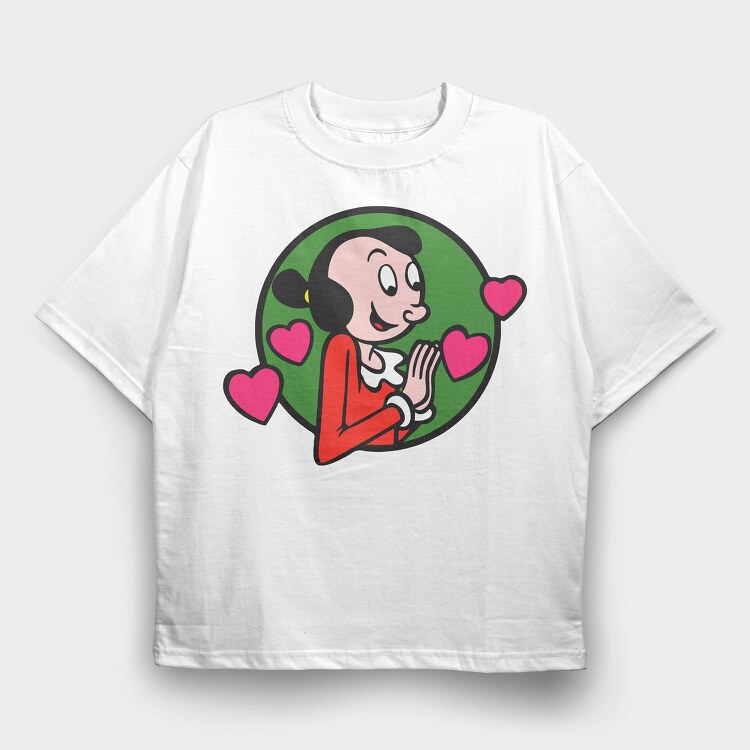 Popeye 5, Tricou Oversize Barbati (Unisex)