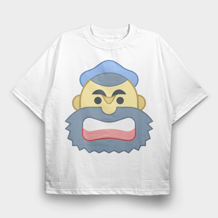 Popeye 21, Tricou Oversize Barbati (Unisex)
