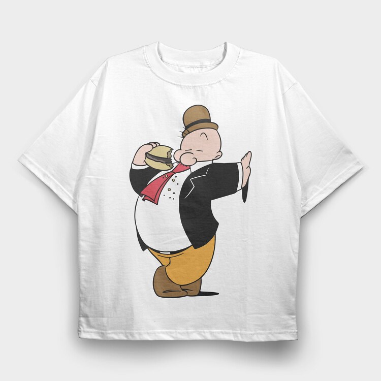 Popeye 2, Tricou Oversize Barbati (Unisex)