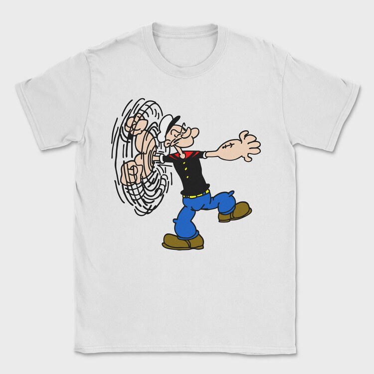 Popeye 18, Tricou Barbati (Unisex)