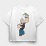 Popeye 15, Tricou Oversize Barbati (Unisex)