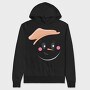 Snow Man Face 5, Hanorac Oversize Barbati (Unisex)
