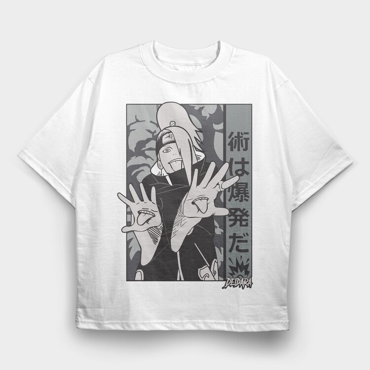Deidara, Tricou Oversize Barbati (Unisex)