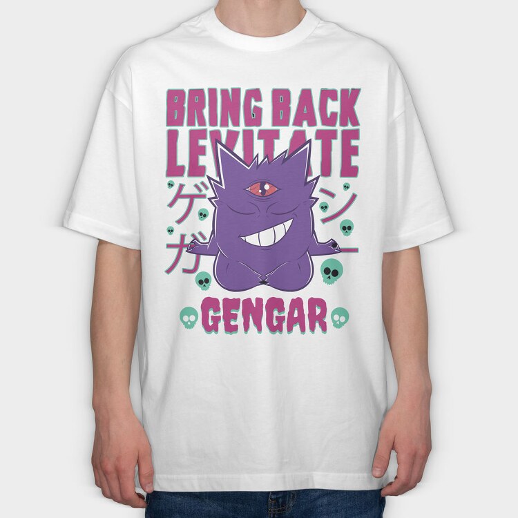 Pokemon 19, Tricou Oversize Barbati (Unisex)