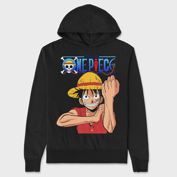 One Piece 1, Hanorac Oversize Barbati (Unisex)
