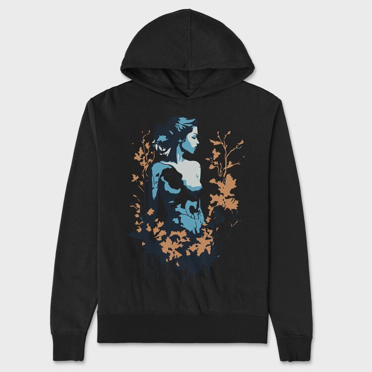 Oneness With Nature Woman, Hanorac Oversize Barbati (Unisex)