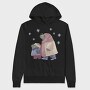Otter Animal Family Winter Mug 03, Hanorac Oversize Barbati (Unisex)