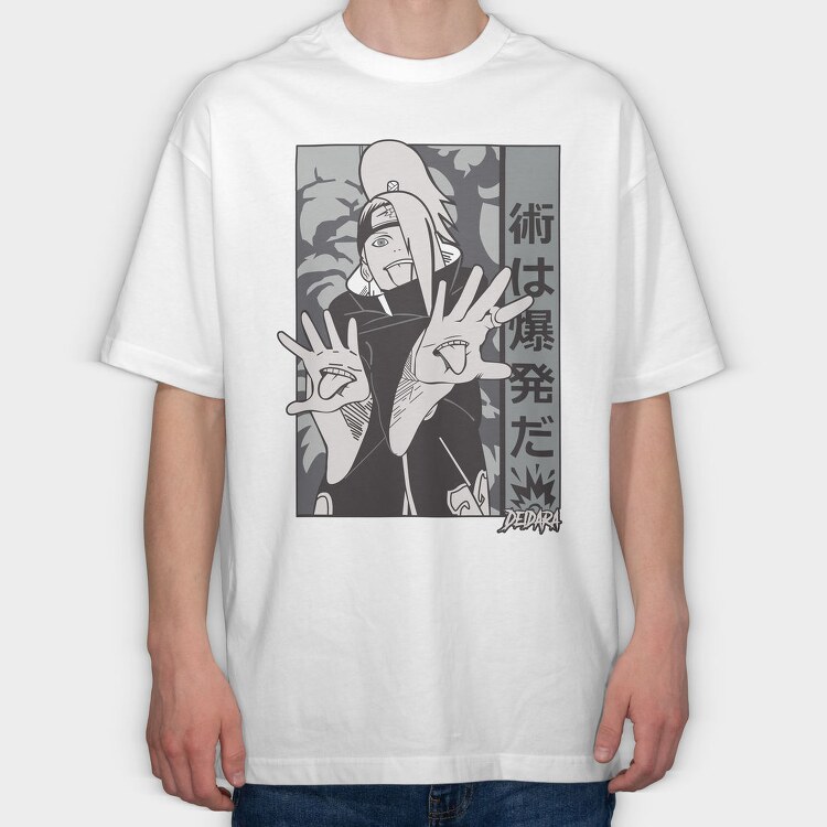 Deidara, Tricou Oversize Barbati (Unisex)