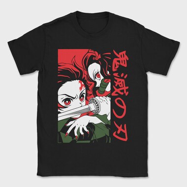 Demon Slayer 2, Tricou Barbati (Unisex)