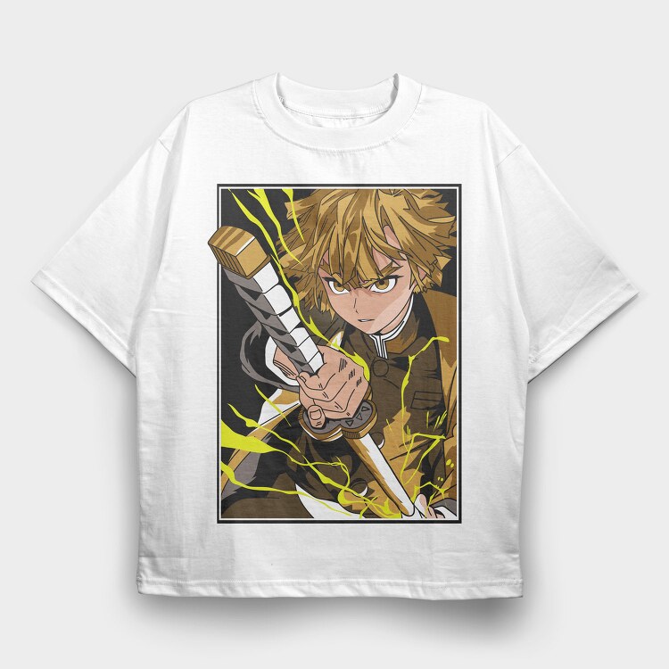 Demon Slayer 21, Tricou Oversize Barbati (Unisex)