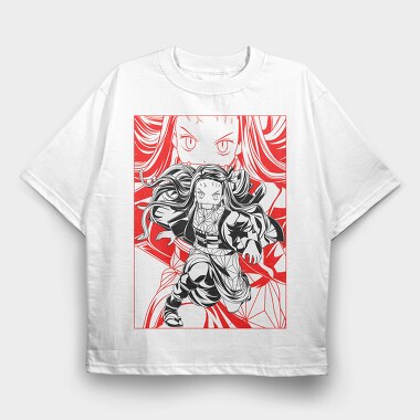Demon Slayer 25, Tricou Oversize Barbati (Unisex)
