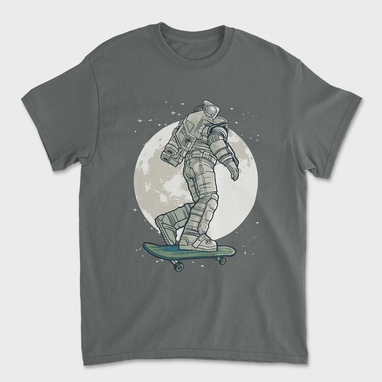 Astronaut Skate, Tricou Barbati (Unisex)