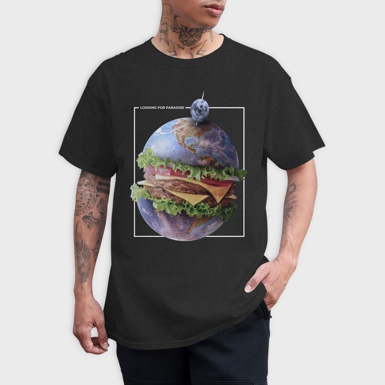 Looking for Paradise, Tricou Barbati (Unisex)