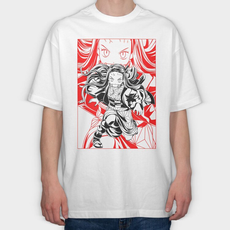 Demon Slayer 25, Tricou Oversize Barbati (Unisex)