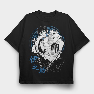 Demon Slayer 28, Tricou Oversize Barbati (Unisex)