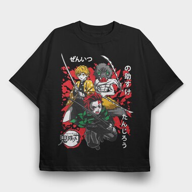 Demon Slayer 31, Tricou Oversize Barbati (Unisex)