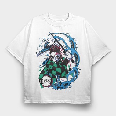 Demon Slayer 33, Tricou Oversize Barbati (Unisex)
