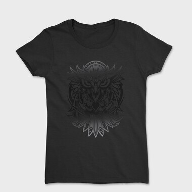Owl Bird Animal Tribal, Tricou Femei