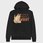 Do What I Want Funny Cat Sunglasses Creators Ep, Hanorac Oversize Barbati (Unisex)