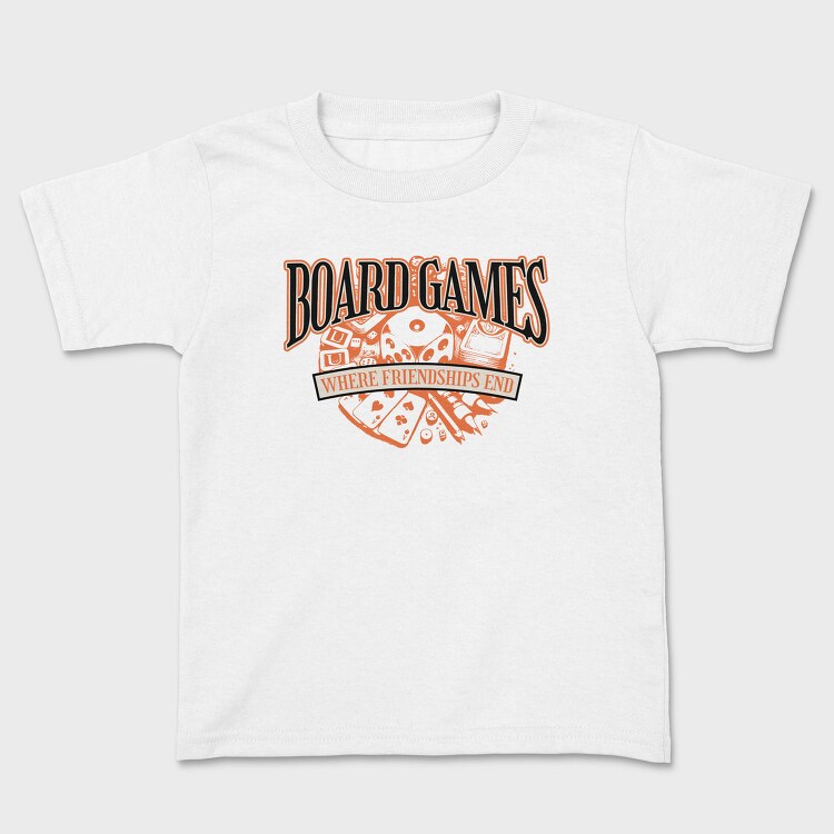 Funny Board Games, Tricou Copii