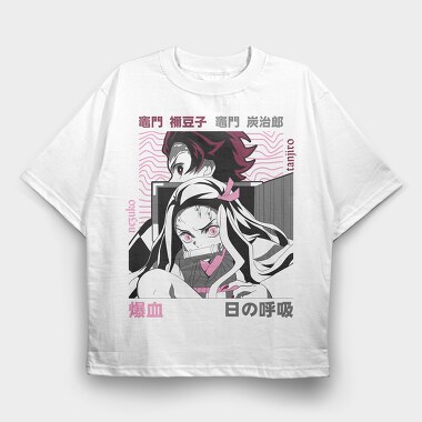 Demon Slayer 37, Tricou Oversize Barbati (Unisex)