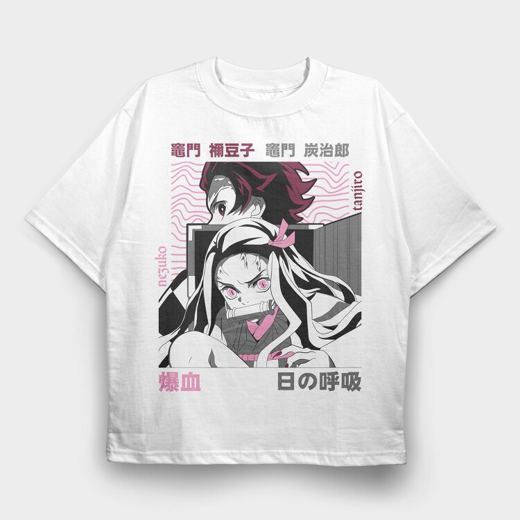 Demon Slayer 37, Tricou Oversize Barbati (Unisex)