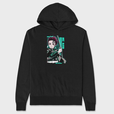 Demon Slayer 39, Hanorac Oversize Barbati (Unisex)