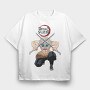 Demon Slayer 40, Tricou Oversize Barbati (Unisex)