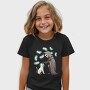 Grim Reaper Cat Lives, Tricou Copii