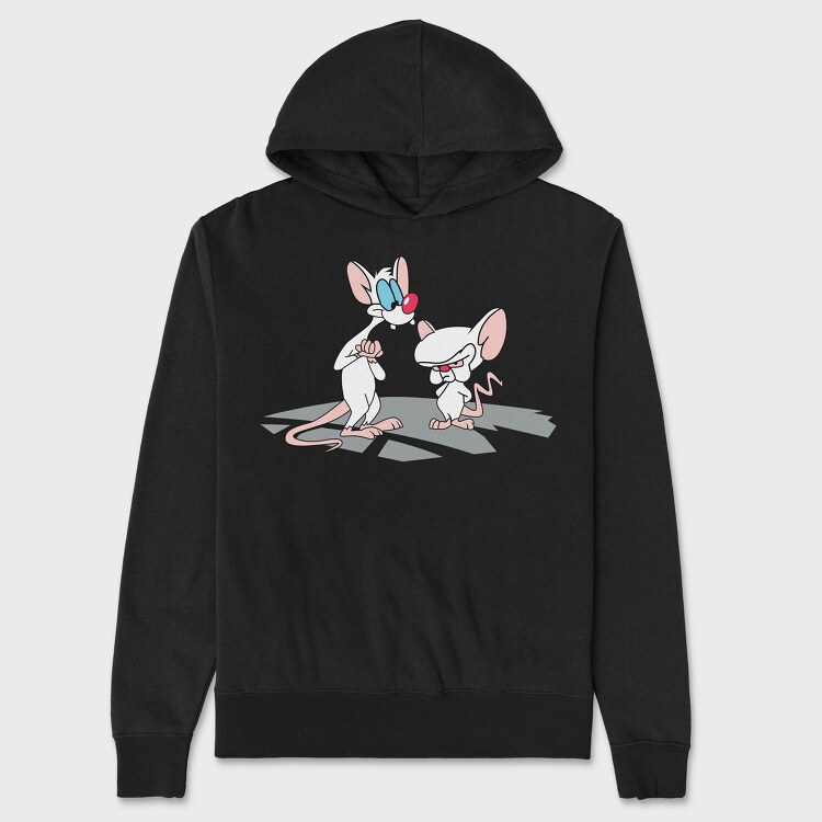 Pinky & the Brain 6, Hanorac Oversize Barbati (Unisex)