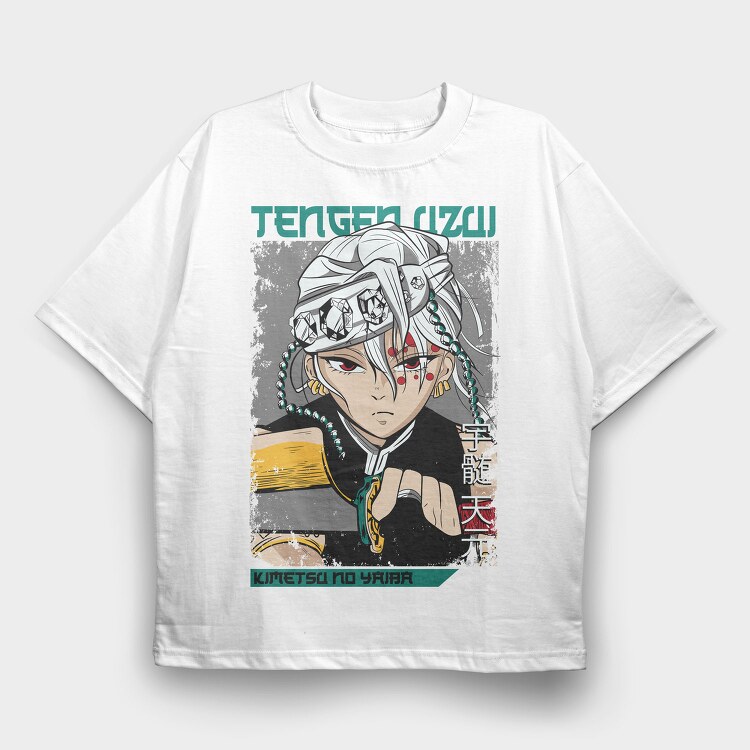 Demon Slayer 47, Tricou Oversize Barbati (Unisex)