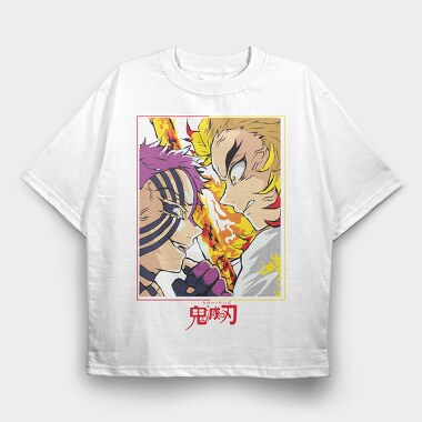 Demon Slayer 48, Tricou Oversize Barbati (Unisex)
