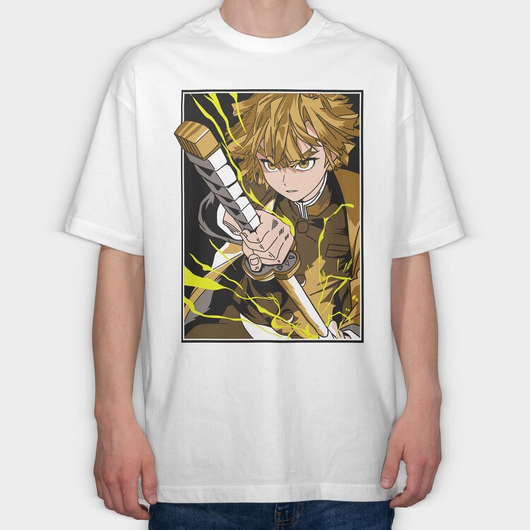 Demon Slayer 53, Tricou Oversize Barbati (Unisex)