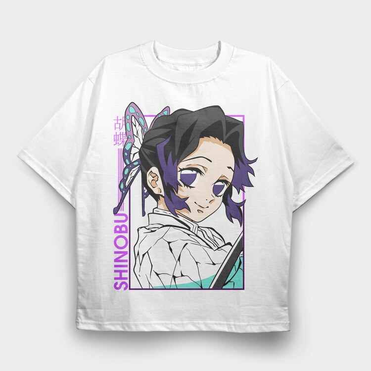 Demon Slayer 58, Tricou Oversize Barbati (Unisex)