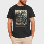 Witch Cat 2, Tricou Barbati (Unisex)