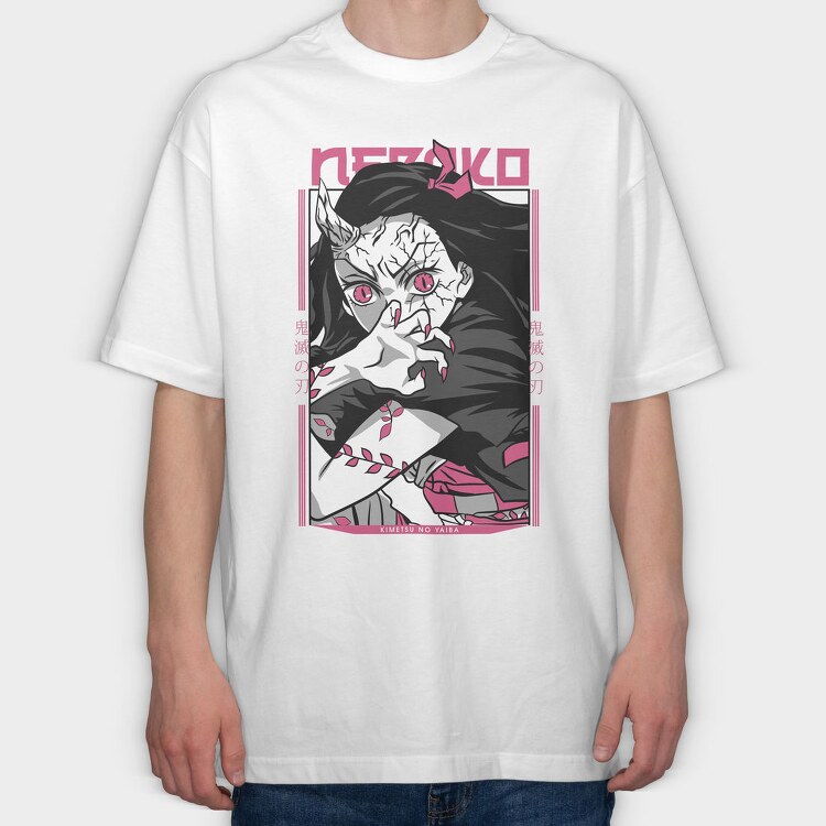 Demon Slayer 57, Tricou Oversize Barbati (Unisex)